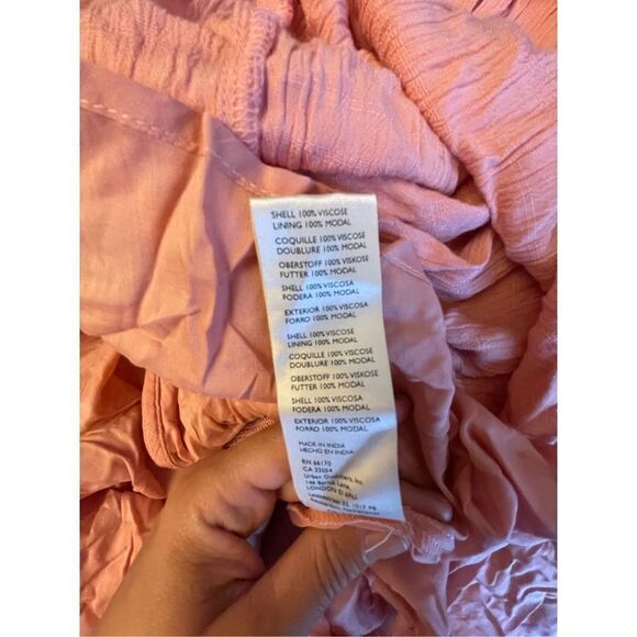 Free People - Devon Maxi Dress Rose size XSmall - Picture 7 of 8